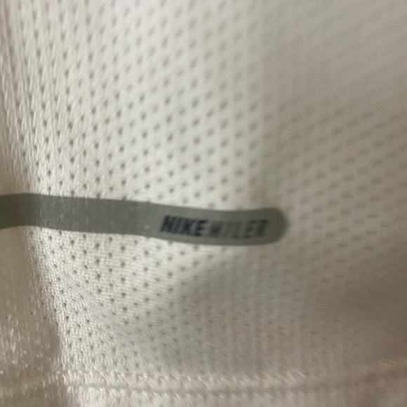 Nike Womens Miler White Running Fitness Work Out Tank Top Athletic EUC - Picture 2 of 8